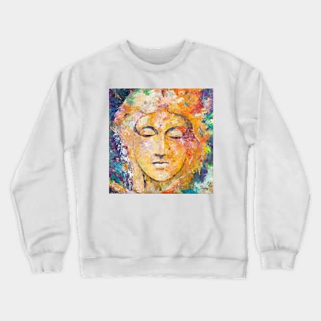 Ancient Style Portrait Crewneck Sweatshirt by NataliaShchip